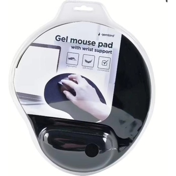 Image 1 of Gembird ErgoPad Black (MP-GEL-BK)