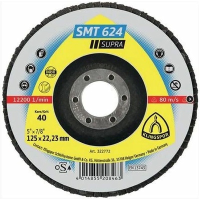 Klingspor konvexní lamelový kotouč 125 mm 328242 12 ks