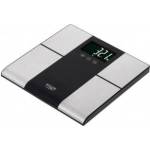 Adler Bathroom scale with analyzer AD 8165 Maximum weight (capacity) 225 kg, Accuracy 100 g, Body Mass Index (BMI) measuring, Stainless Steel/black