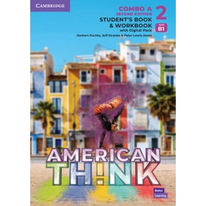 Think Level 2 Student's Book and Workbook with Digital Pack Combo A American English | Brian Hart, Herbert Puchta, Jeff Stranks, Peter Lewis-Jones (ISBN: 9781108866255)