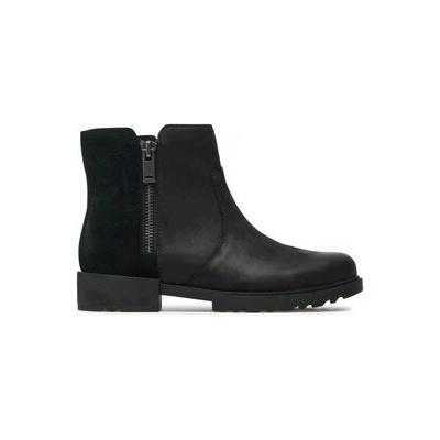 Sorel polokozačky Emelie™ II Zip Wp NL4328-010 black/Sea Salt