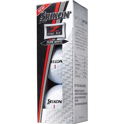 Srixon Z-Star XV bílé 3 ks