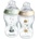 Tommee Tippee Natural Start Anti-Colic самостерилизиращо се бебешко шише Nature Medium Flow 3 m+ 2x340ml