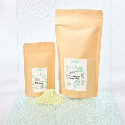 Kvitok Magická pěna do koupele v prášku Pročišťující eukalyptus 300 g