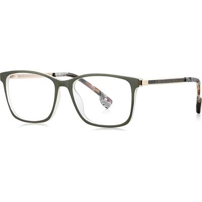 Techsuit Очила за компютър Techsuit Anti-Blue Light Glasses Reflex PC (LS202) - дамски, плосък връх - Маслина