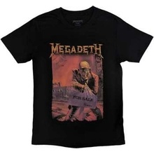 Megadeth Unisex T-shirt Peace Sells Album Cover back Print
