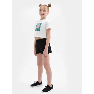 4F 4FJSS23TSHOF098 dětské kraťasy deep blue