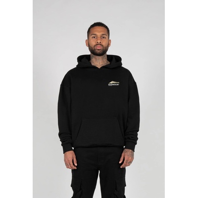 Urban Classics Суичър Wave V. 1 x Heavy Oversized Hoody black XXLUB-MJG11669-00007 - Бял, размер L