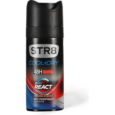 STR8 cool+dry мъжки дезодорант против изпотяване, 150мл