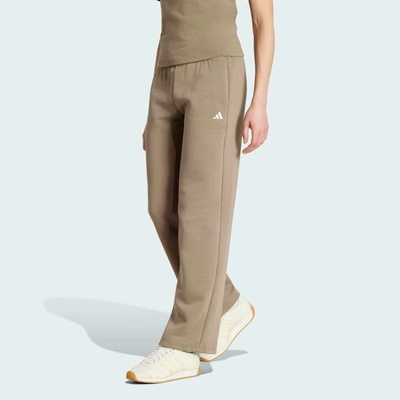 ADIDAS ADIDAS dámske rovné tepláky kaki zelené
