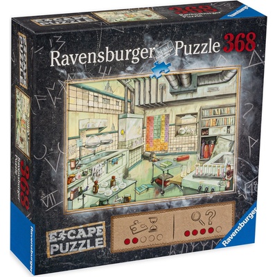 Ravensburger Пъзел-загадка Ravensburger от 368 части - Лаборатория (16844)