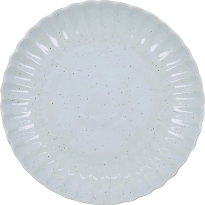 House Doctor Obedový tanier Scallop Light Blue 26 cm