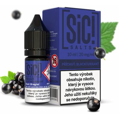 Sic! Salts Blackcurrant 10 ml 20 mg