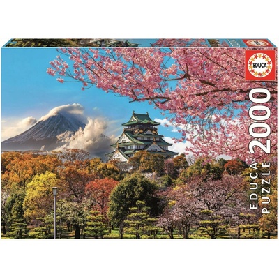 EDUCA Hrad v Ósace Japonsko 2000 dílků