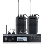Shure psm300 p3tera112tw-h20 Двойна дигитална мониторинг система със слушалки se112