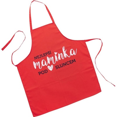 ORION Zástěra kuch. bavlna NEJLEPŠÍ MAMINKA CZ