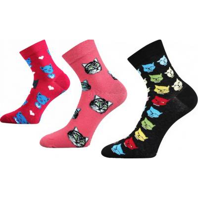 Ponožky Weels Cat lososová