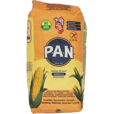 P.A.N. Kukuřičná mouka žlutá 1000 g