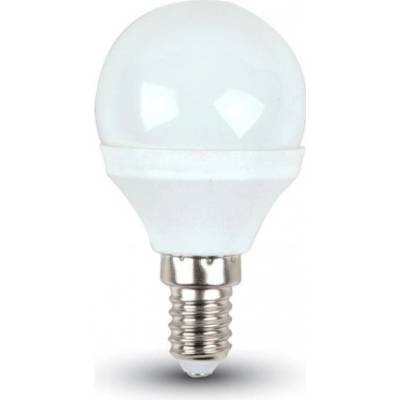 V-TAC LED žiarovka 3W E14 P45 Studená Biela