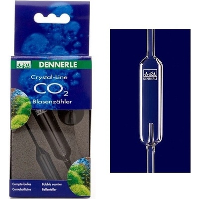 Dennerle CO2 počítadlo bublín Crystal line sklenené