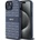 DKNY Кейс DKNY Leather Mono Stripe & Metal Logo за iPhone 15 / 14 / 13, син (3666339260811)