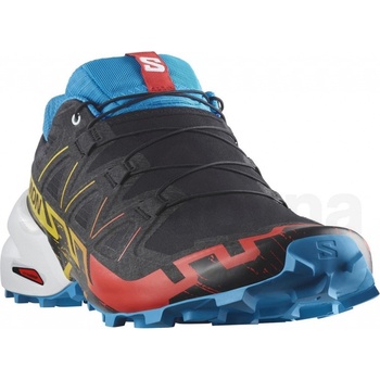 Salomon Speedcross 6 GTX blue Fire Black/Surf The Web/Safety yellow