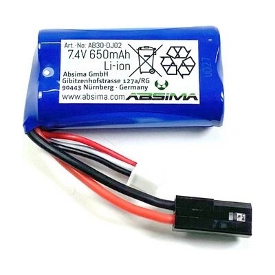 Absima AB30-DJ027.4V 650mAh Li-ion battery
