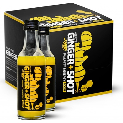 Warrior Ginger Shot Zázvorový Shot 9 x 50 ml