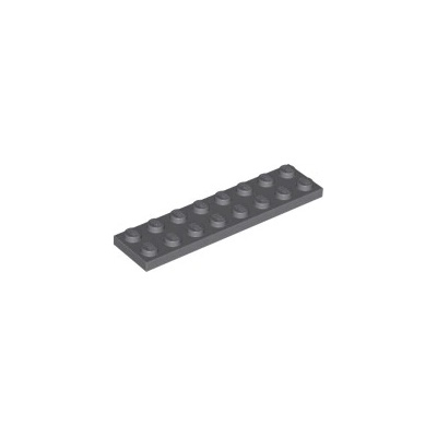 Lego 3034 Dark Bluish Gray Plate 2 x 8