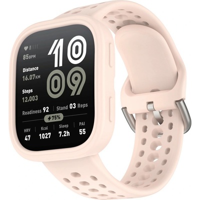 VSETKONAMOBIL 111867 VSETKONAMOBIL COVER SET Remienok + obal na hodinky Amazfit Bip 6 svetloružový