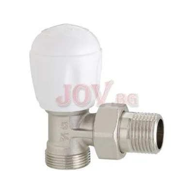 EMMETI Радиаторен вентил ъглов "full" 1/2", 24х19