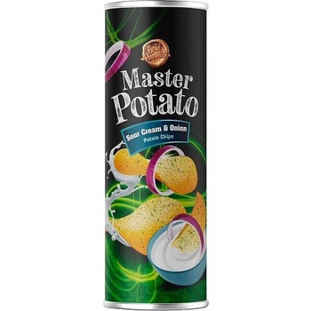 Gold Harvest Master Potato Чипс Сметана и Лук 160г
