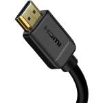 Baseus Кабел Baseus CAKGQ-C01 2x HDMI 2.0 4K 60Hz Cable, 3D, HDR, 18Gbps, 3м - черен (CAKGQ-C01_VZ)