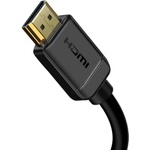 Baseus Кабел Baseus CAKGQ-C01 2x HDMI 2.0 4K 60Hz Cable, 3D, HDR, 18Gbps, 3м - черен (CAKGQ-C01_VZ)