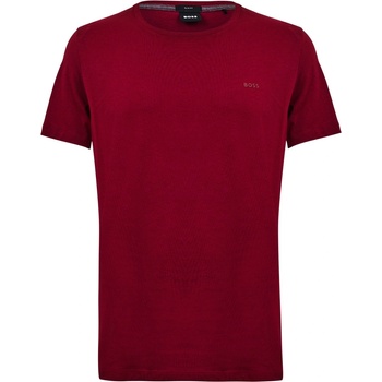 Boss Тениска Boss Mens BOSS Short Sleeve T-Shirt - Regular Fit (Tessler) - Dark Red