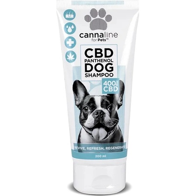 Cannaline CBD psí panthenolový šampón CBD 200 ml