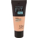 Maybelline Fit Me! Matte+Poreless zmatňujúci make-up pre normálnu až mastnú pleť 124 Soft Sand 30 ml