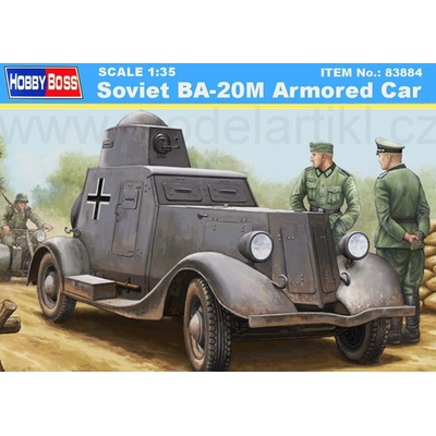 Hobby Boss Soviet BA-20M Armo Car červená 1:35