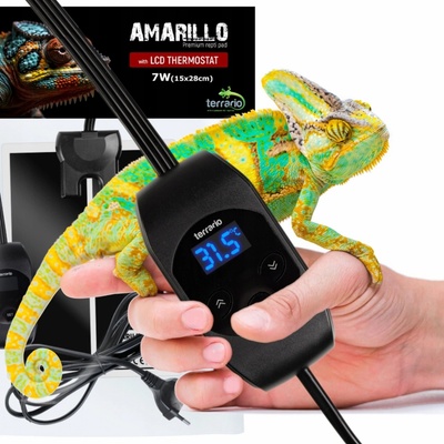 Terrario Amarillo topná podložka s termostatem 7 W, 15x28 cm – Sleviste.cz