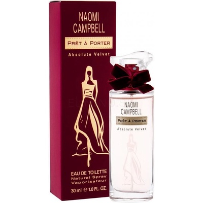 Naomi Campbell Prét a Porter Absolute Velvet toaletná voda dámska 30 ml