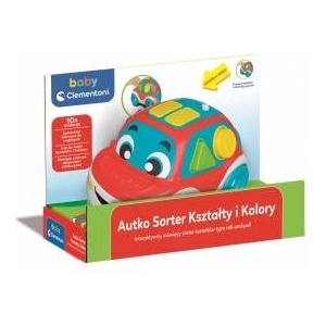 Clementoni Interactive Shape and Color Sorting Car (Polish & English Language) Clementoni 50808