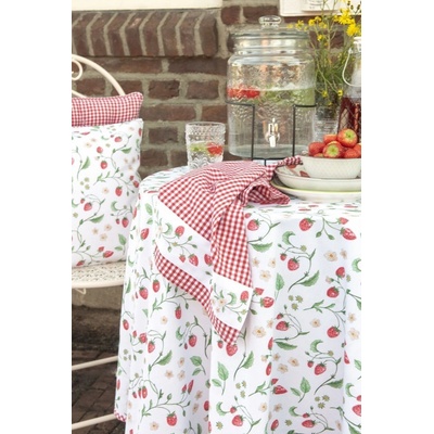 Bavlněná chňapka s motivem lesních jahod Wild Strawberries - 16*30 cm