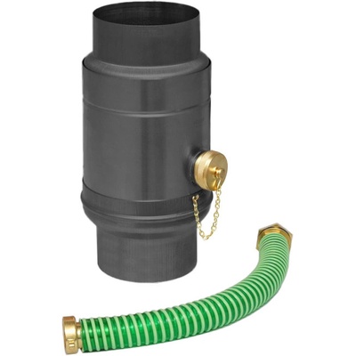 Prefa Sběrač dešťové vody Ø 100 mm se závitem 1"P10 RAL 7016 antracit – Hledejceny.cz