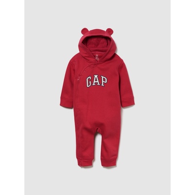 GAP Бебешки гащеризон с лого GAP GAP | Cherven | Момчешки | 0-3 месеца