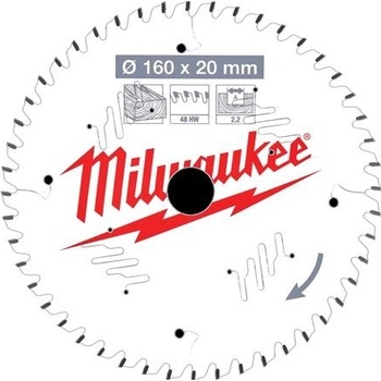 Milwaukee Pilový kotouč 160 x 20 x 2,2 48HW 4932471291