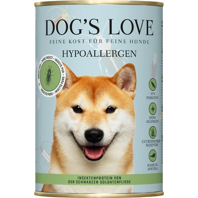 Dog's Love Insect Hmyz 400 g