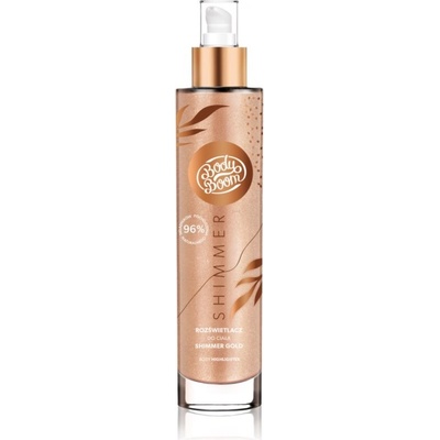 BodyBoom Shimmer Gold třpytivý olej na tělo 100 ml