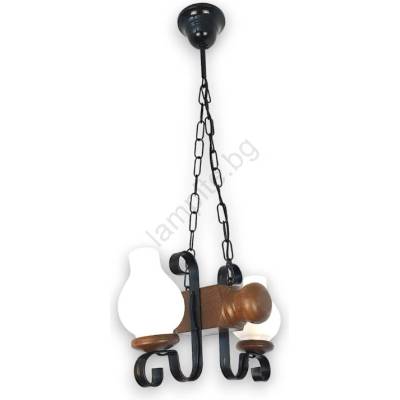 Brilagi - Пендел RUSTIC 2xE14/40W/230V бук/орех (BG2024)