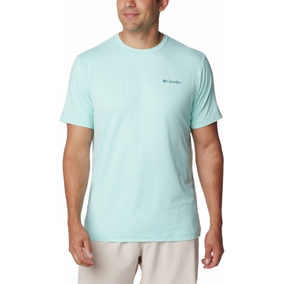 Columbia Kwick Hike Back Graphic SS Tee Размер: M / Цвят: светло син