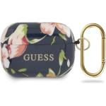 Guess Калъф Airpods Pro Guess GUACAPTPUBKFLO3 Silicone Floral N. 3 Black (3700740475263)